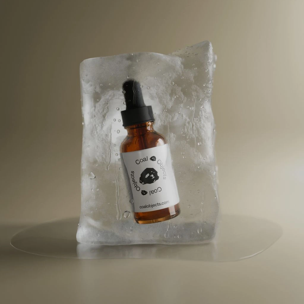 Pillow mist in amber apothecary bottle